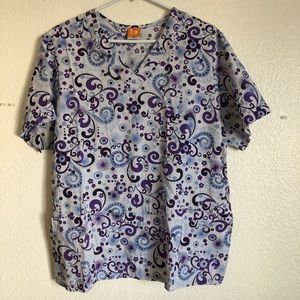 Scrub top pattern